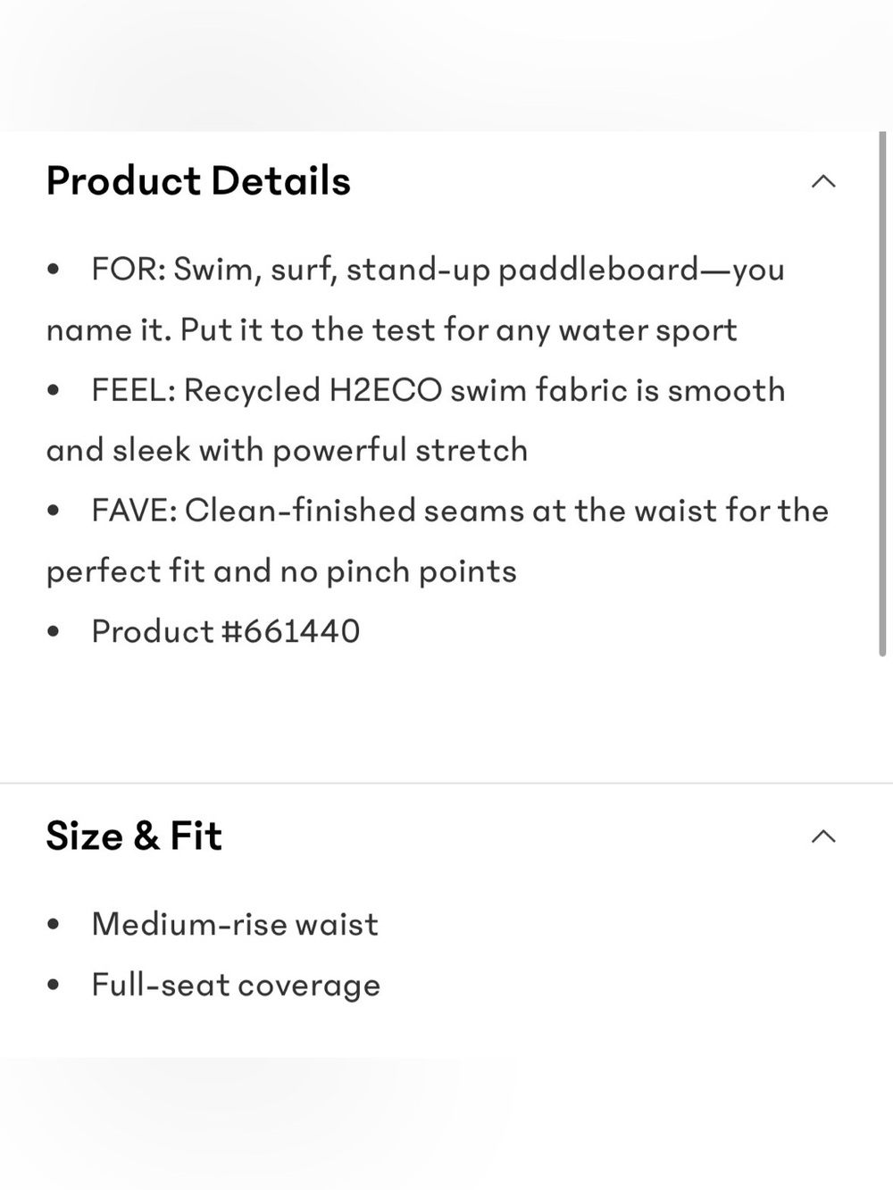 NWT Athleta Set of Square Neck Bikini Top & Hipster Breaker Bottom Sz S - Picture 10 of 11